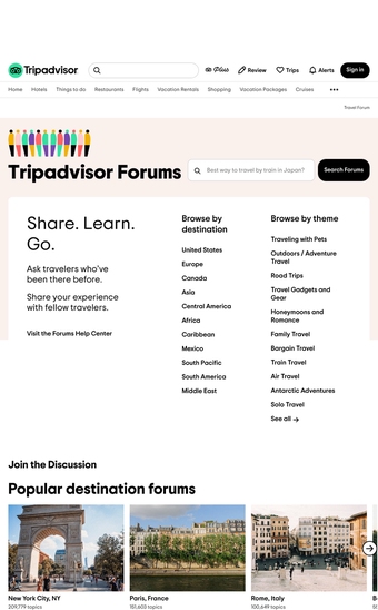 TripAdvisor Forum